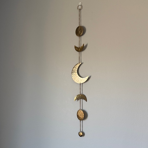 Gold Moon Phase Wall Hanging Decor - Picture 2 of 2